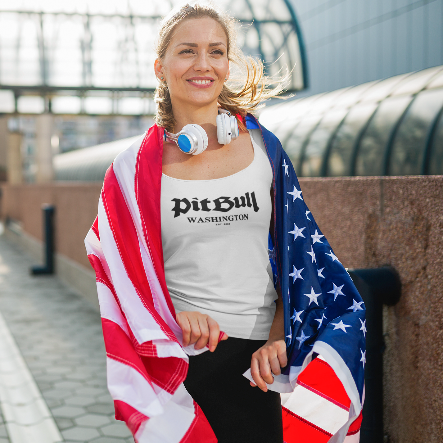 Washington' Women's Racerback Tank