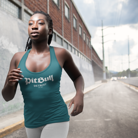 Detroit' Women's Racerback Tank